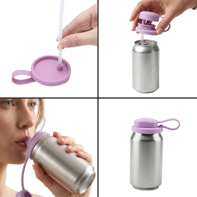 6 Silicone Can Covers